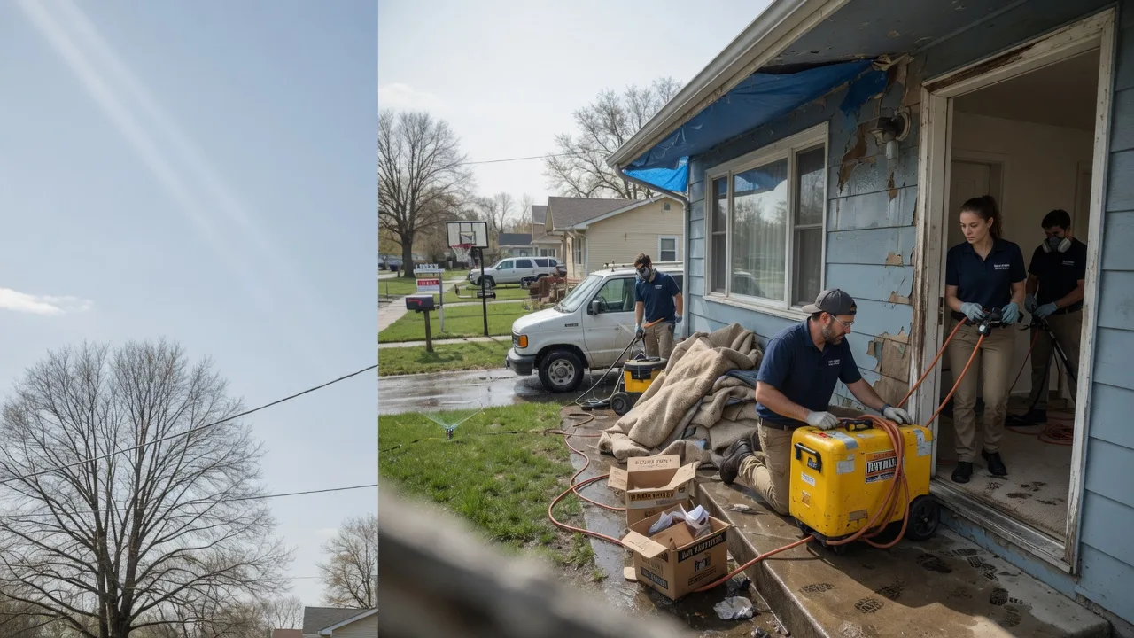 Basement Flood Cleanup in Lyons, NY near me